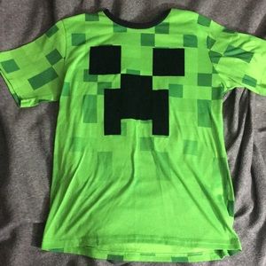 Youth Boy’s Green MINECRAFT T-Shirt